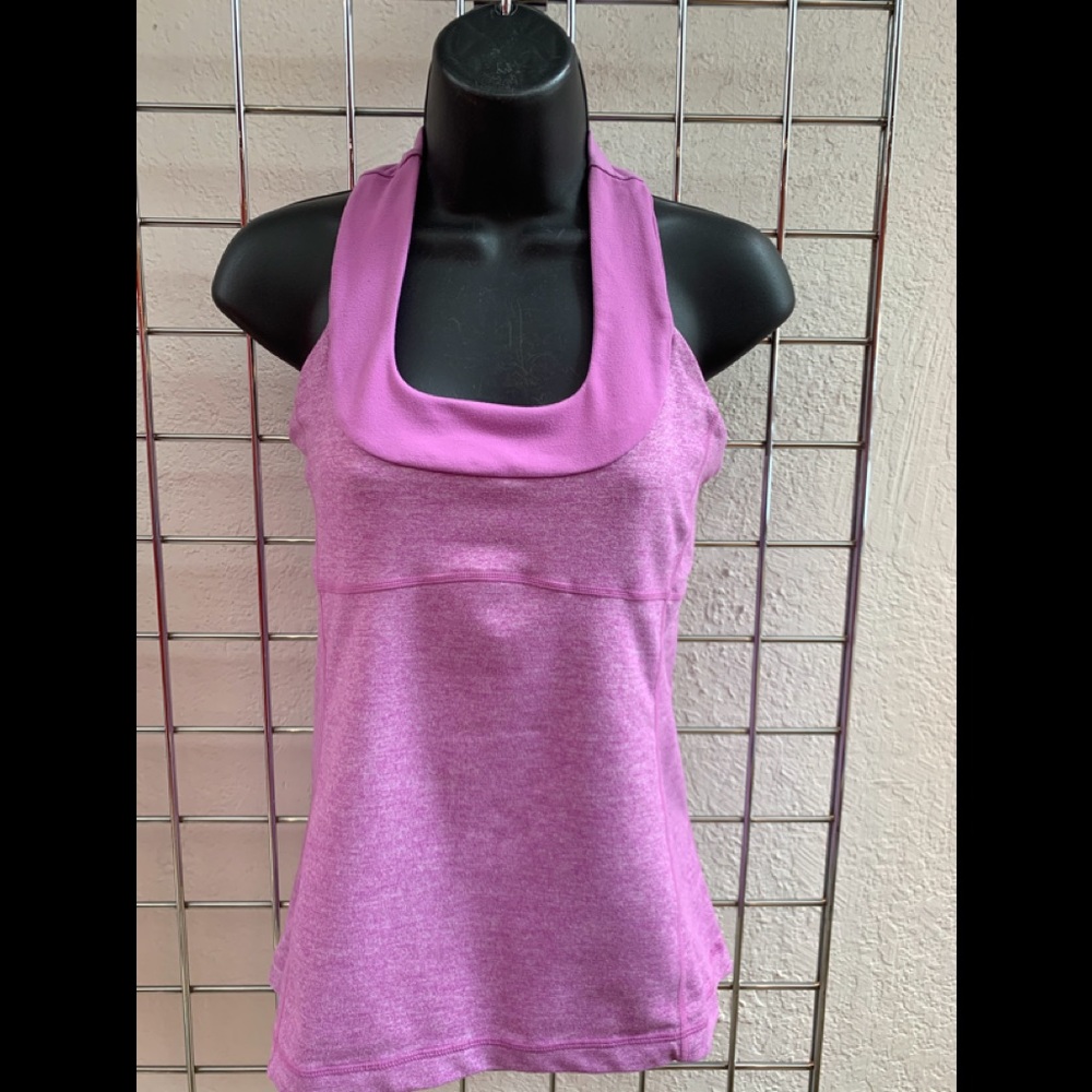 LULU LEMON SCOOP NECK WORKOUT TOP